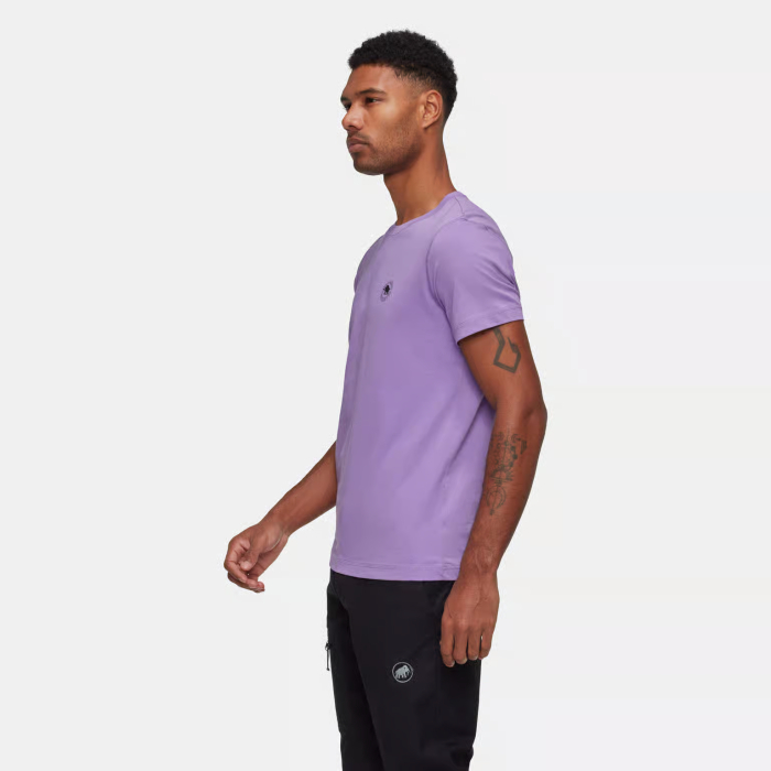 Tricou bumbac irganic barbati MAMMUT CORE GARANTIE mov [4]