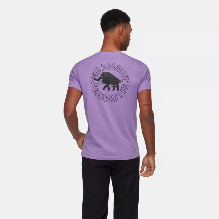 Tricou bumbac irganic barbati MAMMUT CORE GARANTIE mov [3]