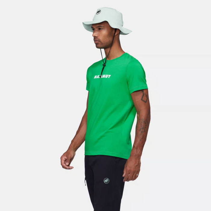 Tricou bumbac organic barbati MAMMUT CORE LOGO verde [4]