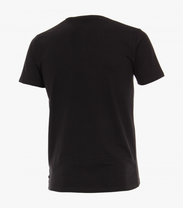Tricou bumbac anchior barbati VENTI - set 2 bucati negru [2]