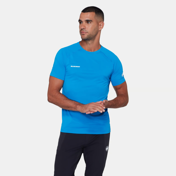 Tricou multifunctional barbati MAMMUT DUCAN FL  albastru [2]