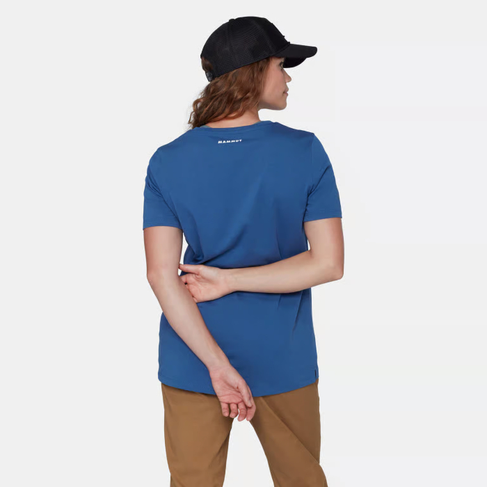 Tricou bumbac femei MAMMUT CORE CLASSIC albastru [3]