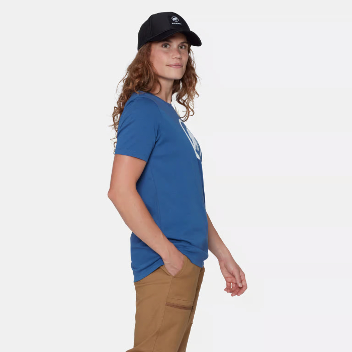 Tricou bumbac femei MAMMUT CORE CLASSIC albastru [4]