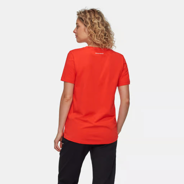 Tricou bumbac femei MAMMUT CORE CLASSIC rosu [3]