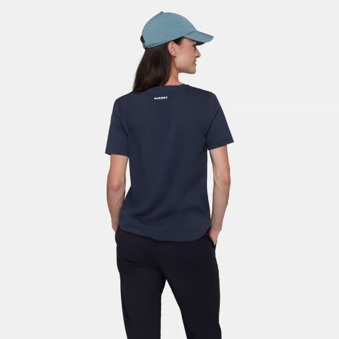 Tricou bumbac femei MAMMUT CORE LOGO bleumarin [3]