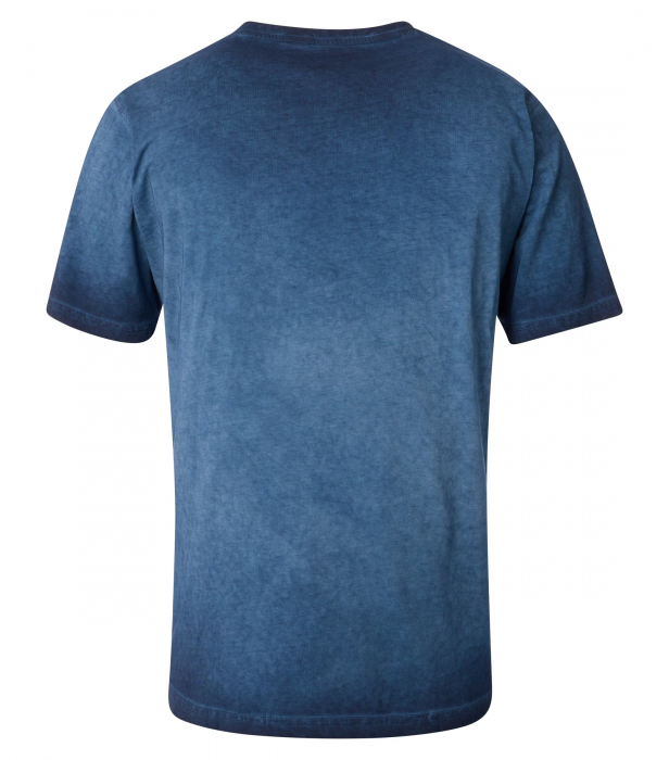 Tricou Henley bumbac barbati CASA MODA New York bleumarin [2]