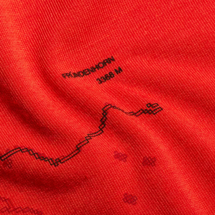 Tricou drumetie barbati MAMMUT MOUNTAIN FRUENDENHORN rosu [6]