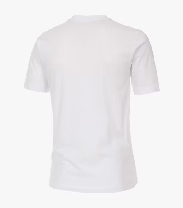 Tricou O-neck bumbac barbati CASA MODA 004200 alb [2]
