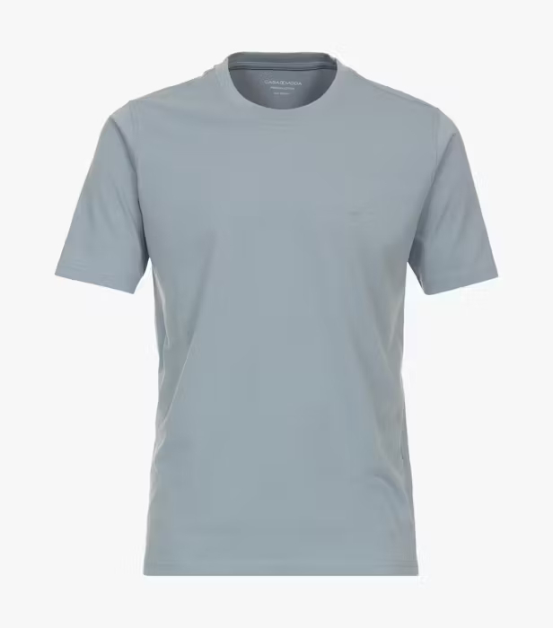 Tricou O-neck bumbac barbati CASA MODA 004200 bleu gri [1]