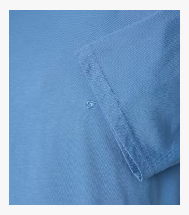 Tricou O-neck bumbac barbati CASA MODA 004200 albastru deschis [4]