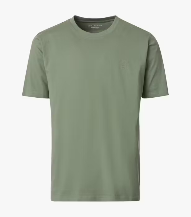 Tricou O-neck bumbac barbati CASA MODA 00420  oliv [1]