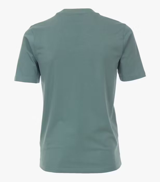 Tricou O-neck bumbac barbati CASA MODA 004200 turcoaz [2]
