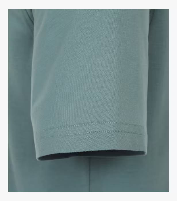 Tricou O-neck bumbac barbati CASA MODA 004200 turcoaz [4]