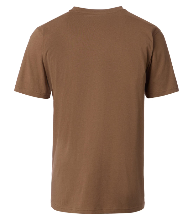Tricou O-neck bumbac barbati CASA MODA 00420 maro [2]