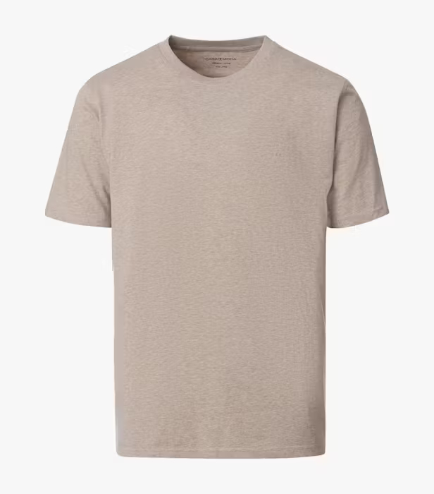 Tricou O-neck bumbac barbati CASA MODA 00420 bej [1]