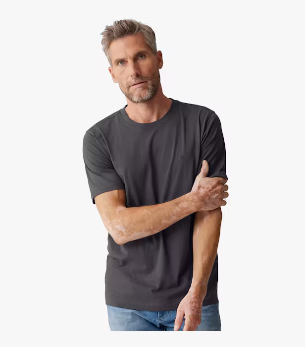 Tricou O-neck bumbac barbati CASA MODA 00420 antracit [5]