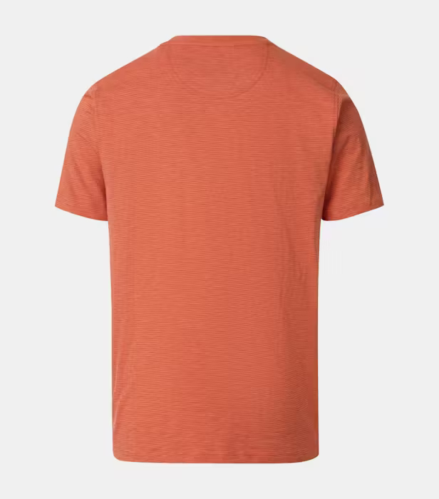 Tricou O Neck bumbac barbati CASA MODA portocaliu  print [2]
