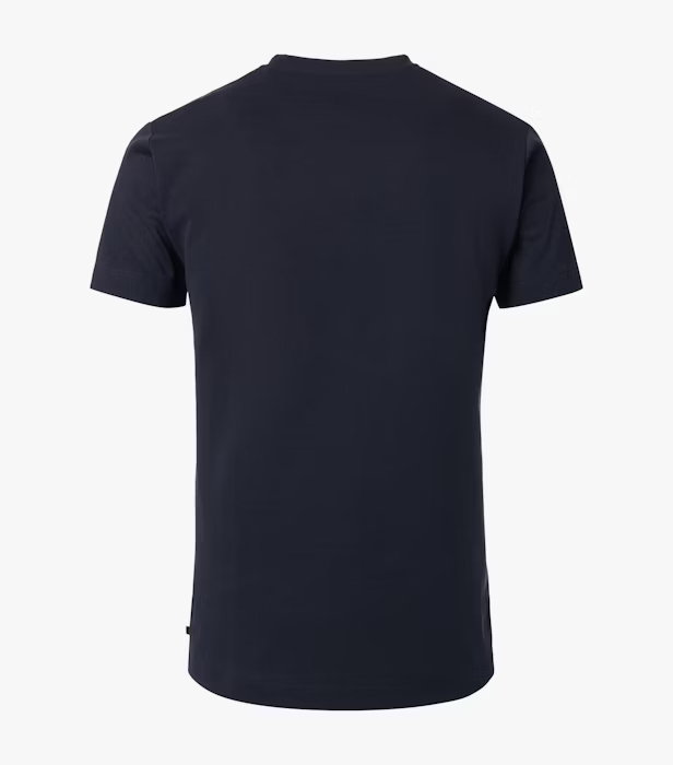 Tricou O-neck bumbac barbati VENTI uni  bleumarin [2]