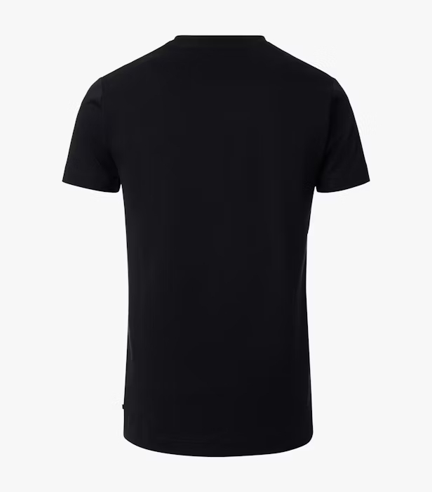 Tricou O-neck bumbac barbati VENTI uni negru [2]