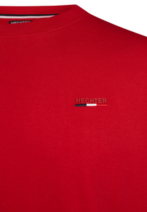 Tricou O-neck  bumbac organic barbati HECHTER rosu [3]