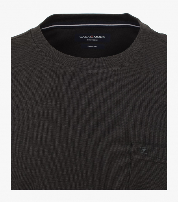 Tricou O-neck barbati CASA MODA antracit [3]