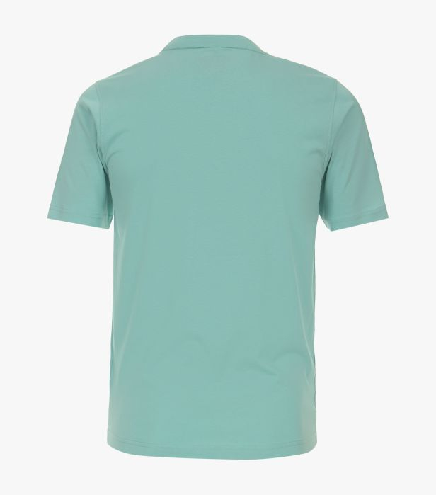 Tricou O Neck bumbac CASA MODA "Sunshine State" turcoaz [3]