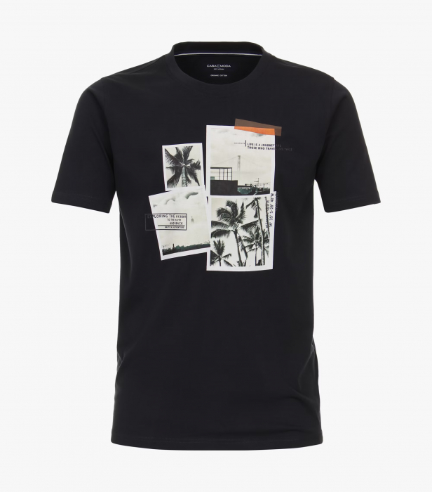 Tricou bumbac barbati CASA MODA Atlantic Spirit bleumarin [1]