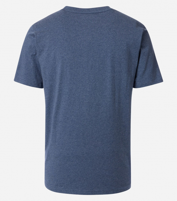 Tricou bumbac O-neck barbati CASA MODA NEW YORK albastru denim [2]