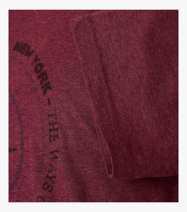 Tricou bumbac O-neck barbati CASA MODA NEW YORK visiniu [4]