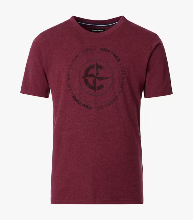 Tricou bumbac O-neck barbati CASA MODA NEW YORK visiniu [1]