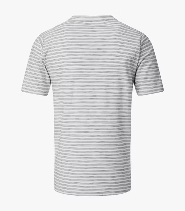Tricou O Neck bumbac barbati CASA MODA gri dungulite [2]