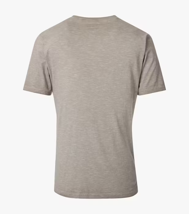 Tricou O Neck bumbac barbati CASA MODA New York bej [2]