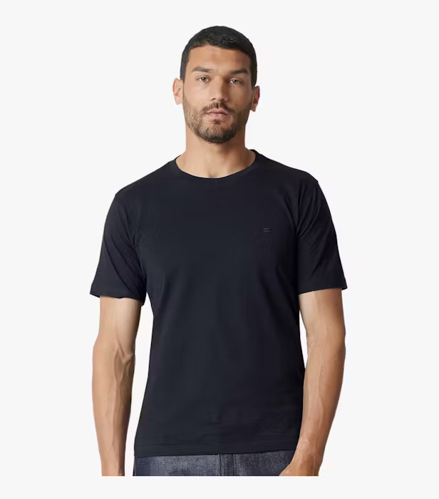 Tricou O-neck bumbac barbati CASA MODA 004200 bleumarin [5]