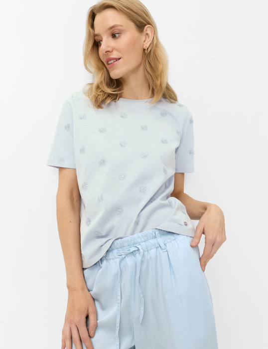 Tricou O Neck CIRA S 900067-90667700 27 bleu [2]