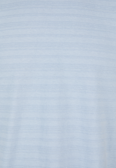 Tricou jerseu bumbac guler rotund barbati HECHTER bleu dungi tricotate [3]