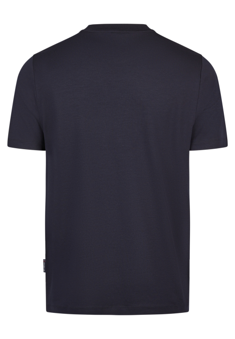 Tricou jerseu lyocell guler rotund barbati HECHTER bleumarin [2]