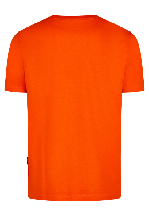 Tricou jerseu bumbac organic guler rotund barbati HECHTER portocaliu [2]