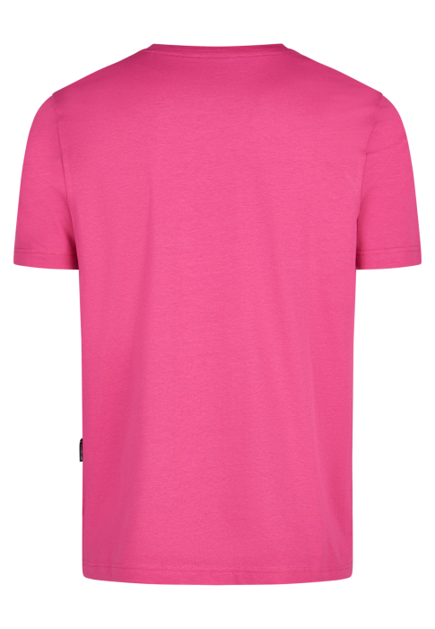 Tricou jerseu bumbac organic guler rotund barbati HECHTER fucsia [2]