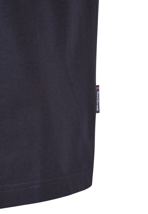 Tricou jerseu bumbac organic guler rotund barbati HECHTER bleumarin [3]