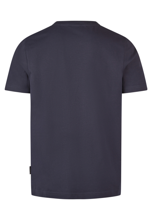 Tricou jerseu bumbac organic guler rotund barbati HECHTER bleumarin [2]