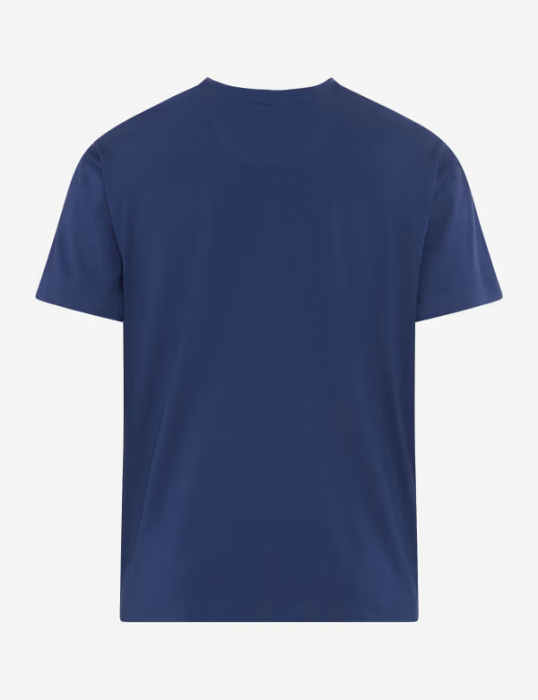 Tricou O-neck bumbac barbati BRAX TED albastru [2]