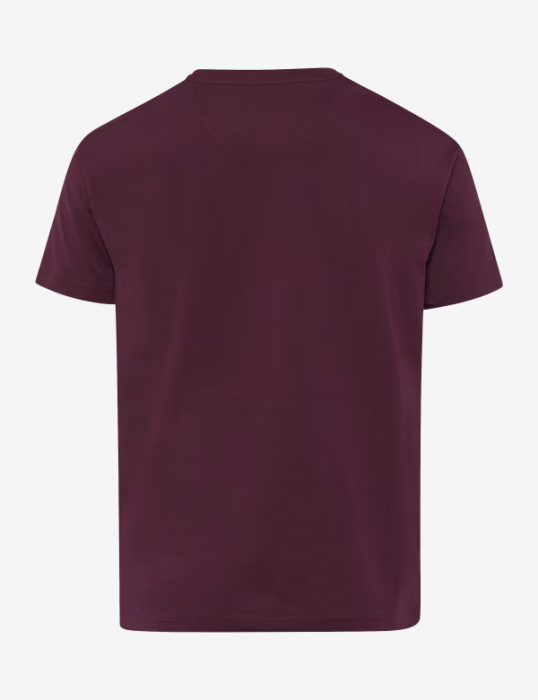 Tricou O-neck bumbac barbati BRAX TED visiniu [2]