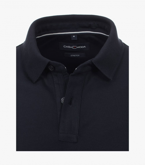 Tricou polo bumbac barbati CASA MODA 004470 bleumarin [4]