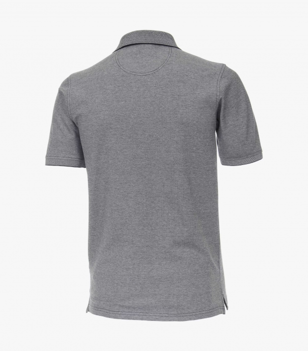 Tricou polo bumbac barbati CASA MODA 004470 bleumarin pepit [3]