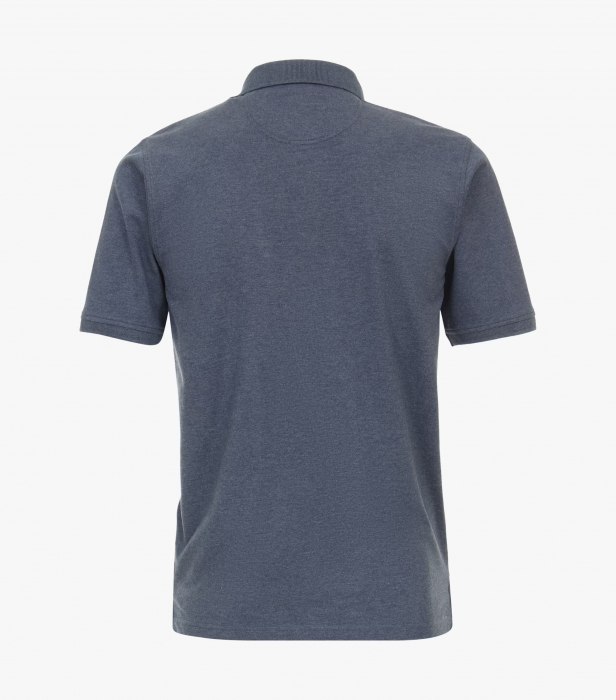 Tricou polo bumbac barbati CASA MODA 004470 albastru inchis pepit [2]