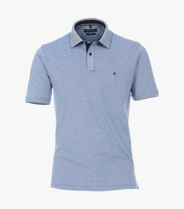 Tricou polo bumbac barbati CASA MODA 004470 bleu melanj [1]