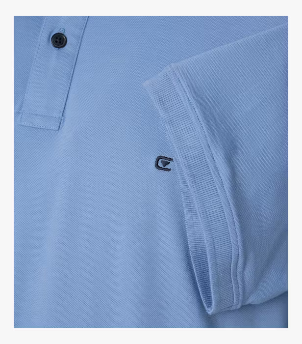 Tricou polo bumbac barbati CASA MODA 004470 albastru deschis [4]