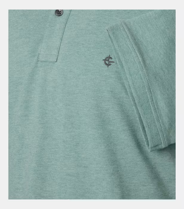 Tricou polo bumbac barbati CASA MODA 004470 vernil [4]