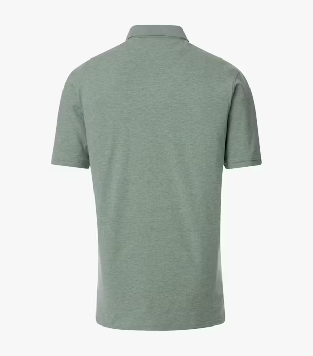 Tricou polo bumbac barbati CASA MODA 004470 verde deschis [2]