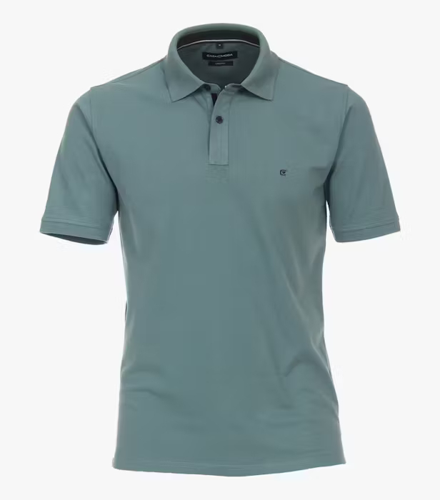 Tricou polo bumbac barbati CASA MODA 004470 turcoaz [1]
